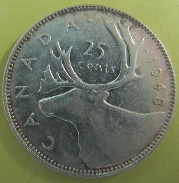 25-Cents.-1947,48,50.-Grade-Please.